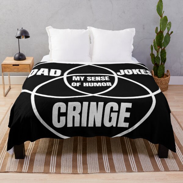 Item preview, Dad jokes triple venn diagram designed and sold by Caregiverology.
