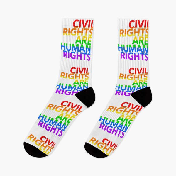 Item preview, CIVIL Rights are Human Rights (gay pride 2.0) designed and sold by Thelittlelord.