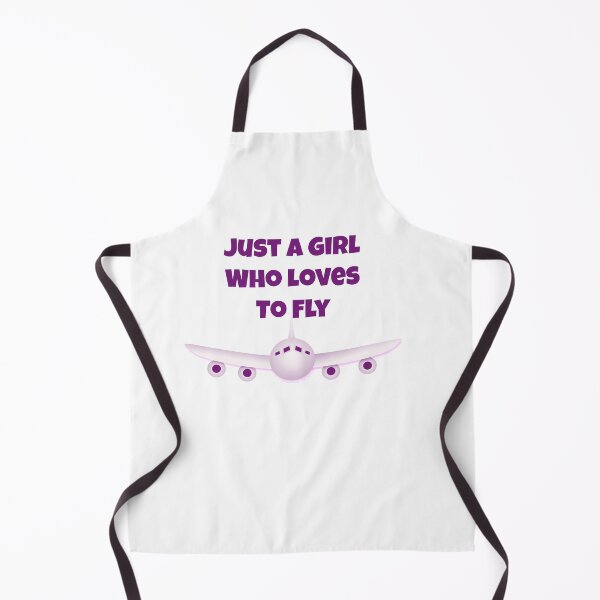 Item preview, Gift for female pilot Just a Girl Who Loves To Fly designed and sold by j9gothbe.