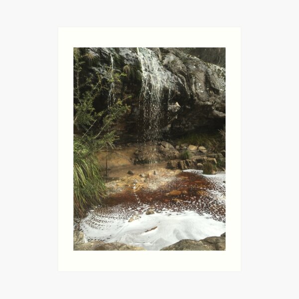 Bridal Veil Falls - Grampians Art Print