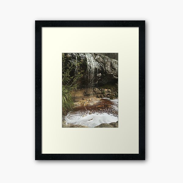 Bridal Veil Falls - Grampians Framed Art Print