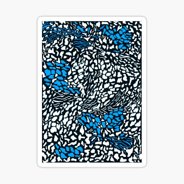 Item preview, Chrysanthemum stone blue pattern designed and sold by LR-7.