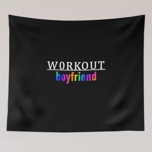 Item preview, WORKOUT boyfriend designed and sold by KATKattalestv.