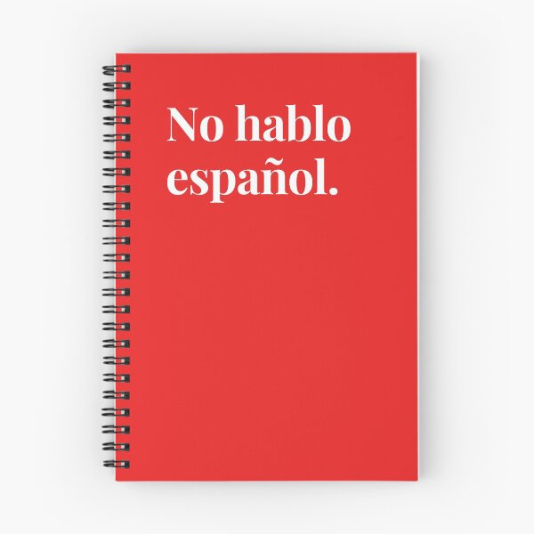 Item preview, No hablo español (I don't speak Spanish) designed and sold by teesonwheels.