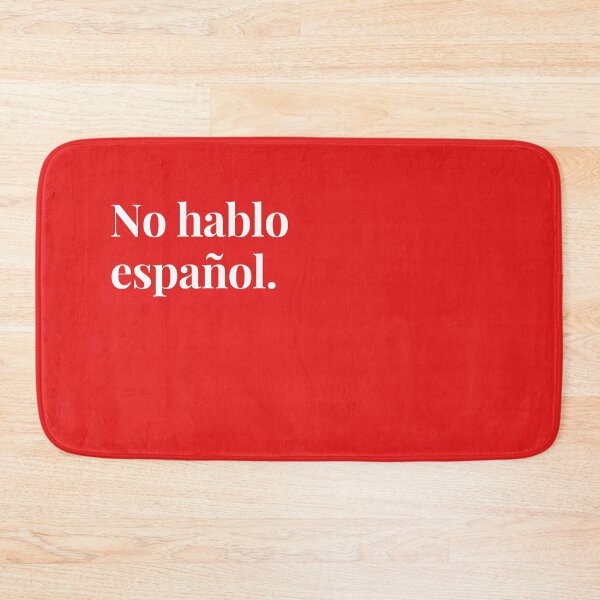 Item preview, No hablo español (I don't speak Spanish) designed and sold by teesonwheels.