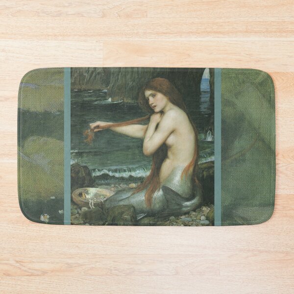 Item preview, A Mermaid - John William Waterhouse  designed and sold by RonesaAveela.