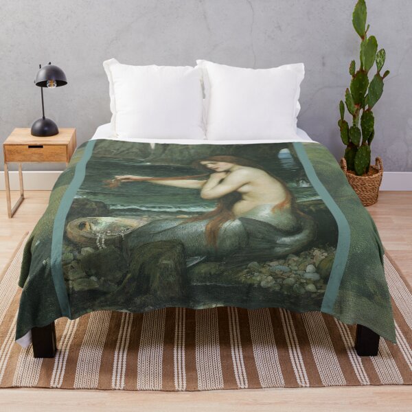 Item preview, A Mermaid - John William Waterhouse designed and sold by RonesaAveela.