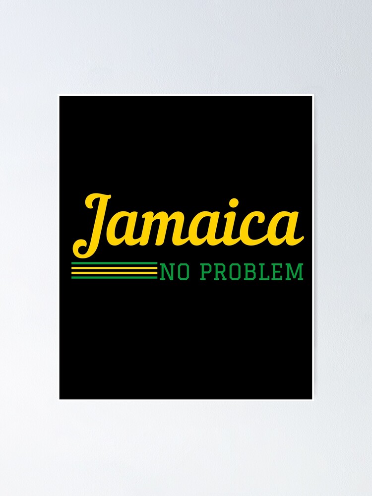 Póster «Jamaica No hay problema bandera de Jamaica colores recuerdo de