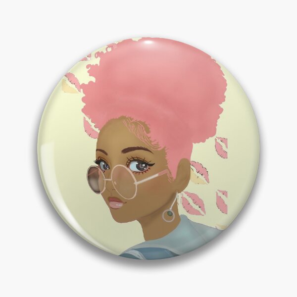 Item preview, Afro & Kisses designed and sold by Knottygirl.