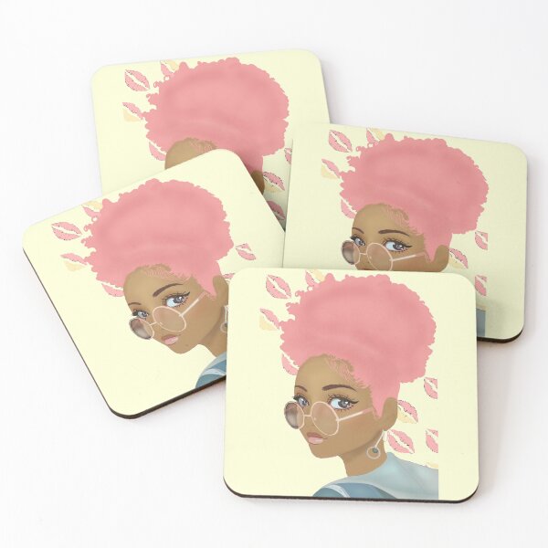 Item preview, Afro & Kisses designed and sold by Knottygirl.