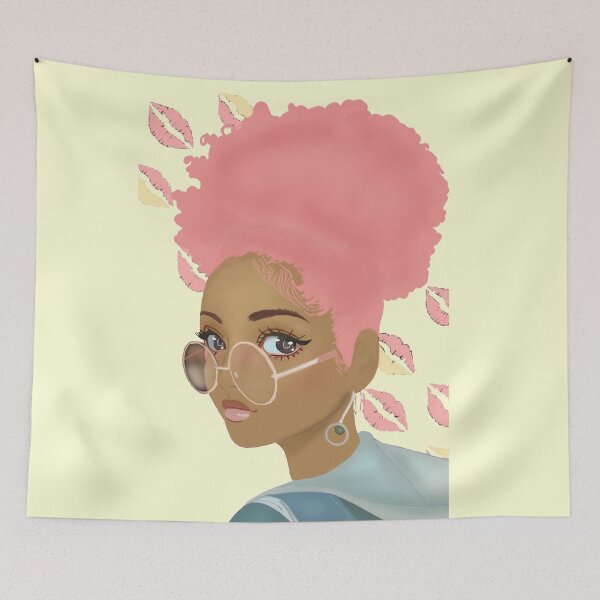 Item preview, Afro & Kisses designed and sold by Knottygirl.