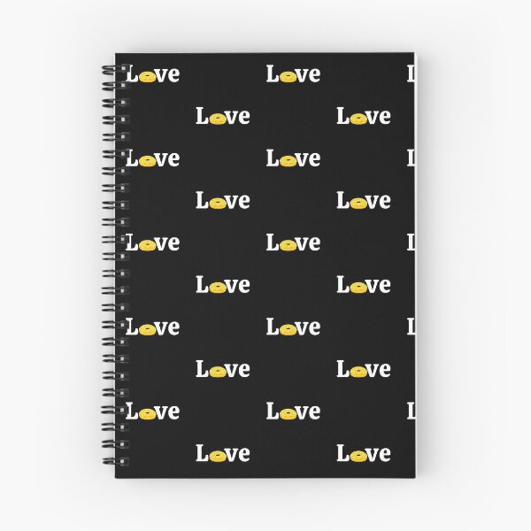 Item preview, Donut Lover, Lemon Donut, white text, patterned designed and sold by JRice66.