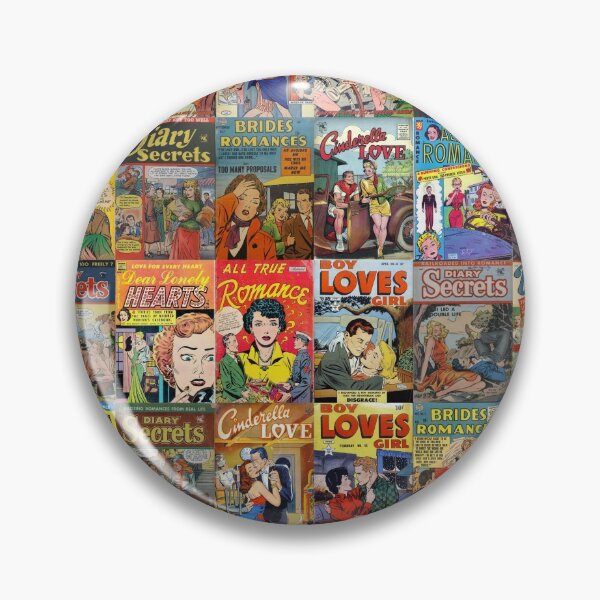 Item preview, Vintage romance comics - Love, betrayal, romantic designed and sold by RoguePixel.