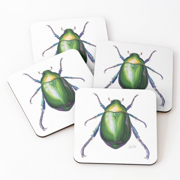 Item preview, Flower Scarab designed and sold by SeaMonstress.