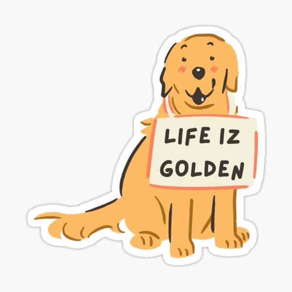 Item preview, Das Leben ist golden designed and sold by Caregiverology.