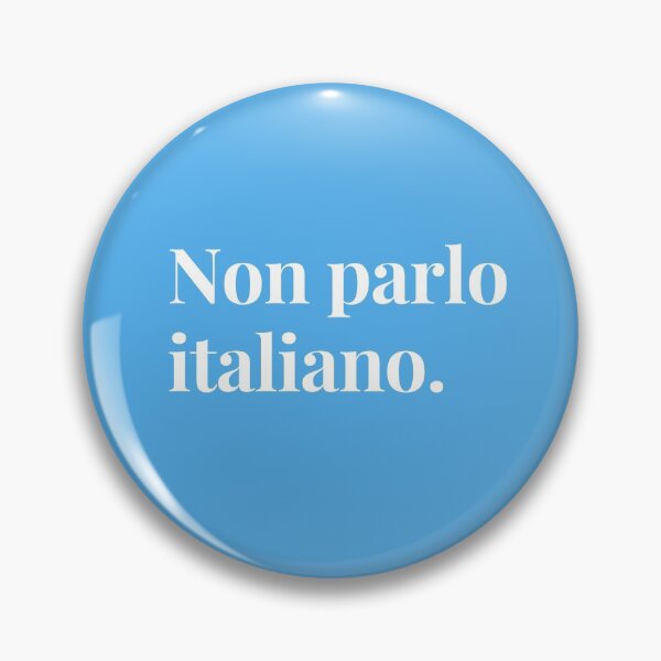 Item preview, Non parlo italiano (I don't speak Italian) designed and sold by teesonwheels.