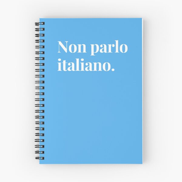 Item preview, Non parlo italiano (I don't speak Italian) designed and sold by teesonwheels.