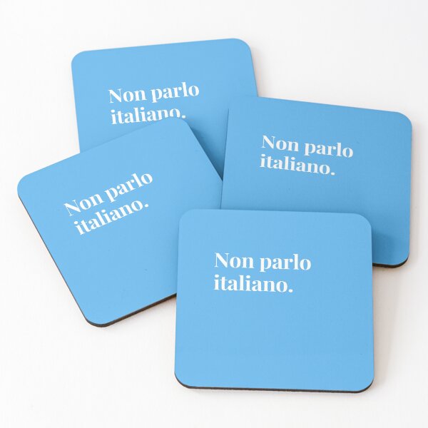 Item preview, Non parlo italiano (I don't speak Italian) designed and sold by teesonwheels.