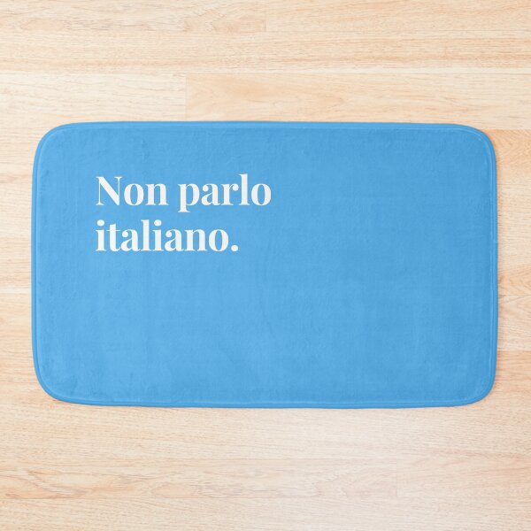 Item preview, Non parlo italiano (I don't speak Italian) designed and sold by teesonwheels.