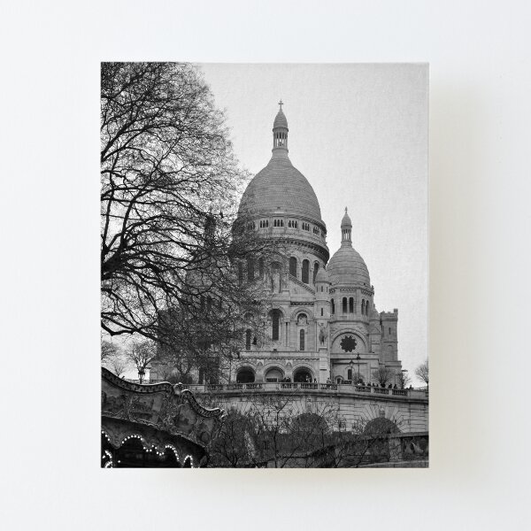 Sacre Coeur, Paris Canvas Mounted Print