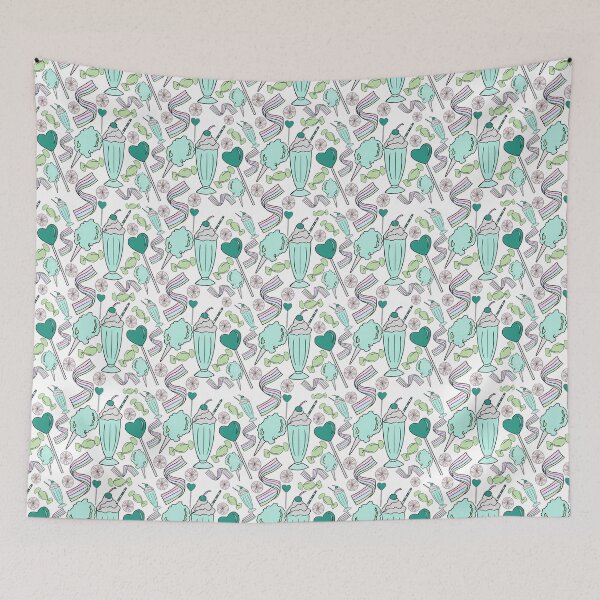 Item preview, Candies and Sweets Mint green designed and sold by willowsbunnies.