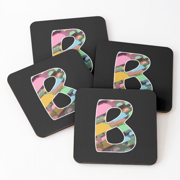 Item preview, Letter B - Epic Mexican Taco Rainbow Pattern Art designed and sold by dylanxh.