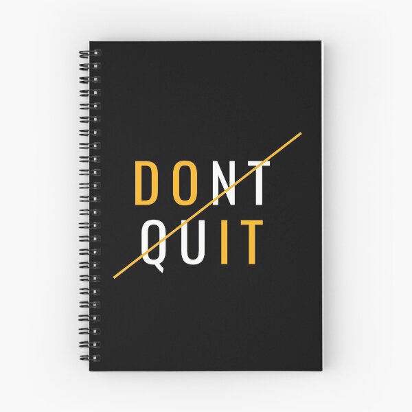 Item preview, Do It, Don't Quit, Motivational designed and sold by MelanieMerches.