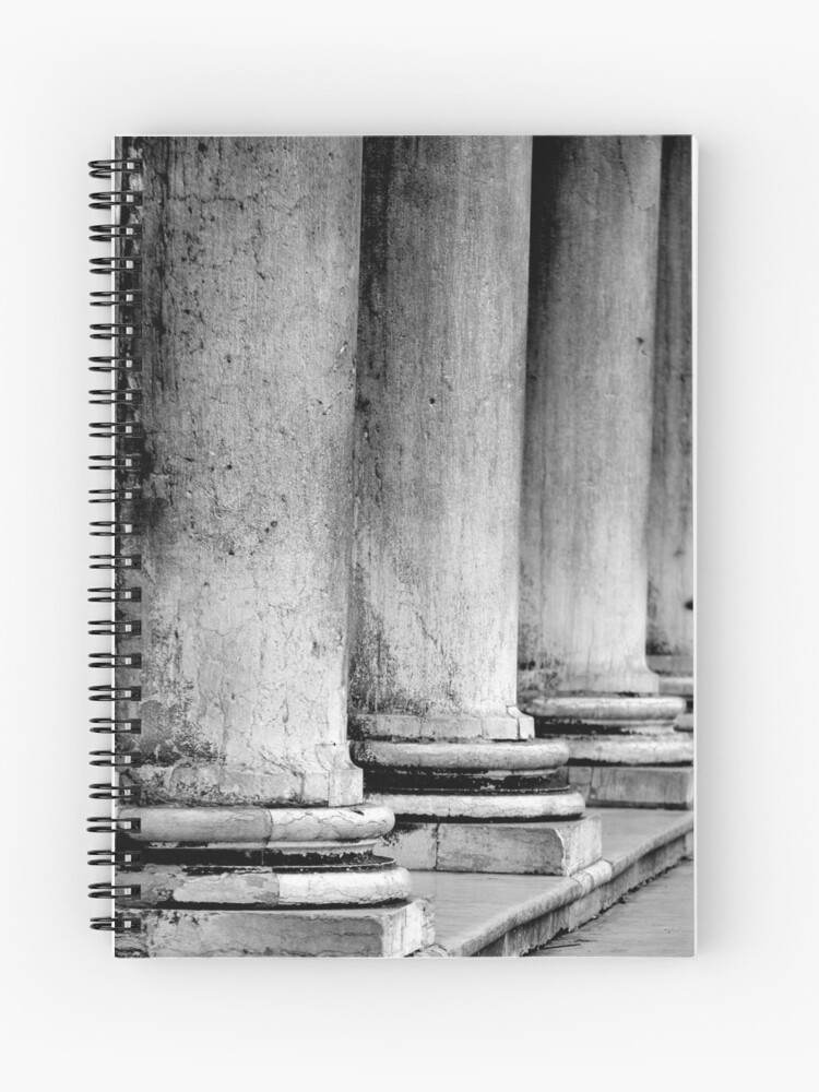 Spiral Notebook, Columns, Procuratie Nuove designed and sold by Tiffany Dryburgh