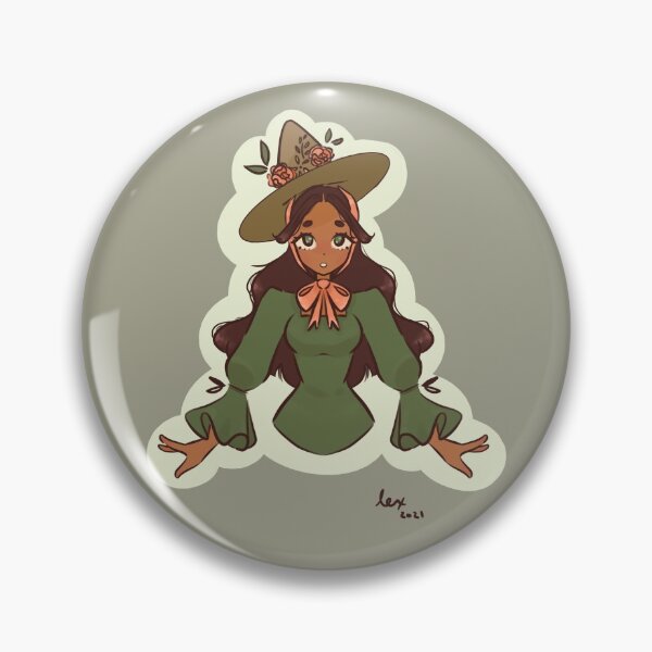 Item preview, Flower witch designed and sold by HouseCowMillie.