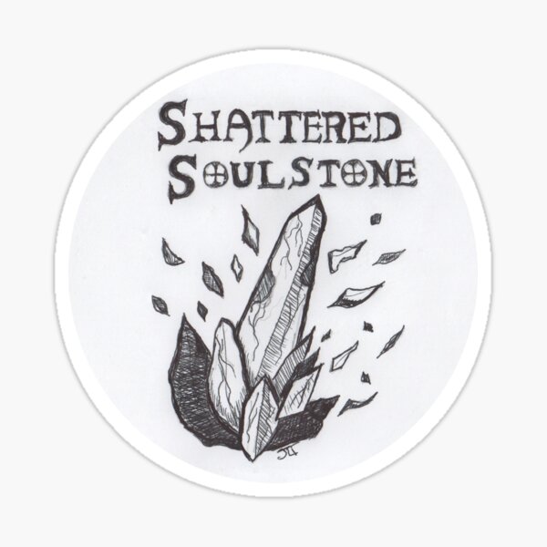 Shattered Soulstone podcast logo Sticker
