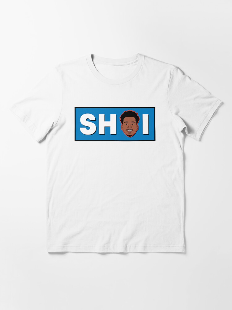 Shai Gilgeous-Alexander - NBA Cartoon Style Essential T-Shirt by repurteam