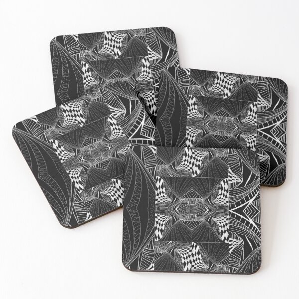 Item preview, Black & White Left Sided African Print  designed and sold by Designs By YL.