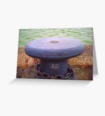 Water Front Greeting Card
