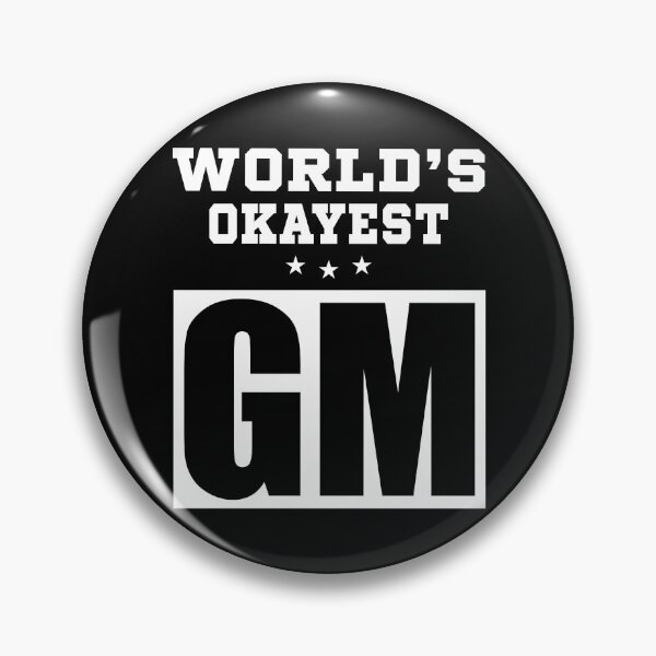 Item preview, World's Okayest GM -Game Master funny designed and sold by BestUncommonTee.