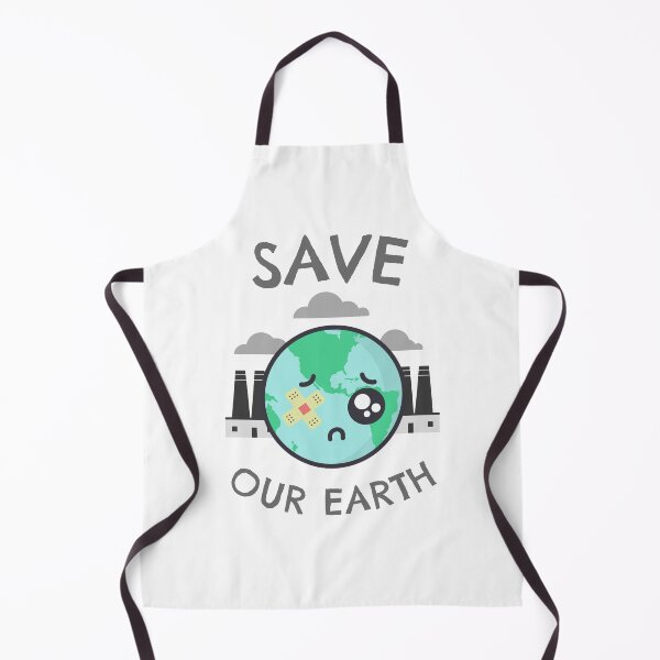 Item preview, Save Our Earth - Cute Cartoon Earth designed and sold by liftdesign.