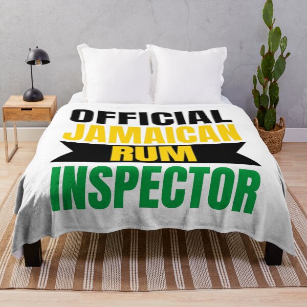 Item preview, Official Jamaican Rum Inspector Jamaica Flag Colors designed and sold by RastaColors.