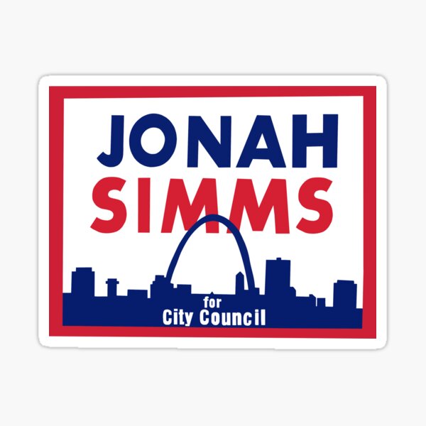 jonah 4 city council Sticker
