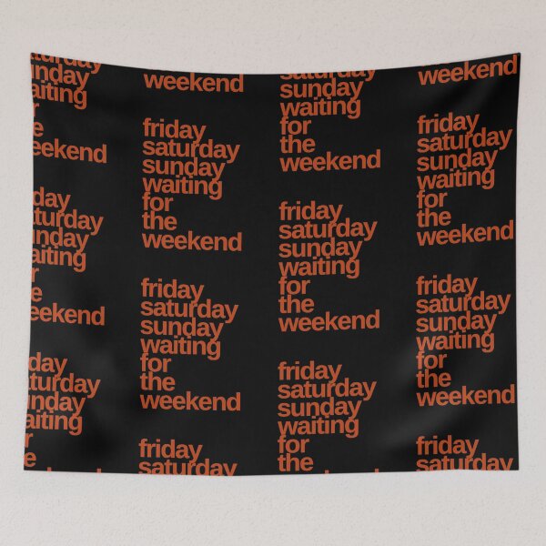 Item preview, Friday A Week Away Funny designed and sold by Life Is Beautiful.