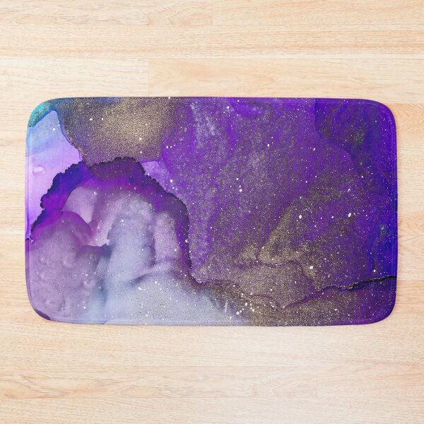 Item preview, unicorn colours - purple, blue, gold designed and sold by melaniab-art.