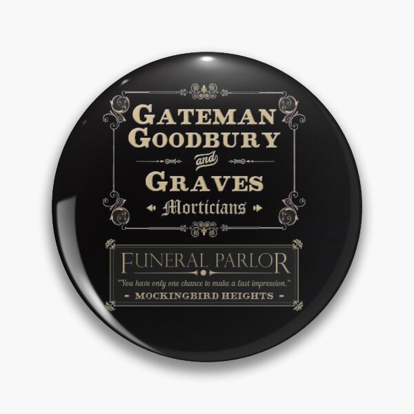 Item preview, Gateman, Goodbury and Graves Morticians  designed and sold by A Little Bit of  Everything.