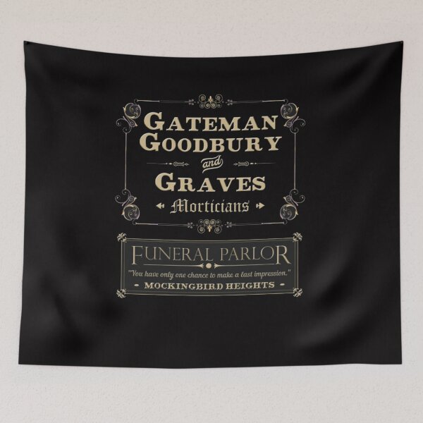 Item preview, Gateman, Goodbury and Graves Morticians  designed and sold by A Little Bit of  Everything.