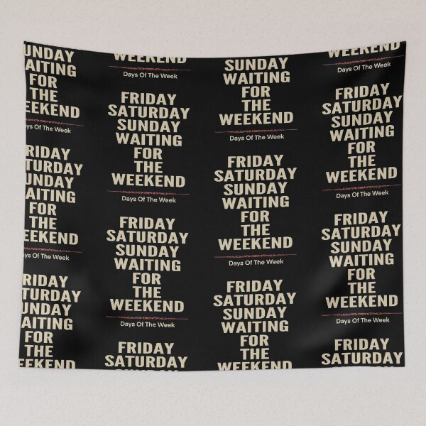 Item preview, Friday Night A Week Away Funny designed and sold by Life Is Beautiful.