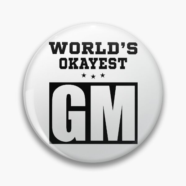 Item preview, World's Okayest GM -Game Master funny designed and sold by BestUncommonTee.