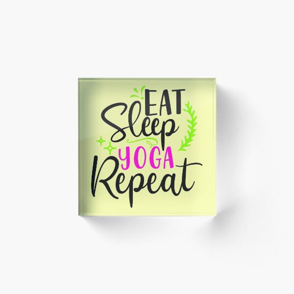 Item preview, Comer, dormir, yoga, repetir designed and sold by SergeantSwagger.