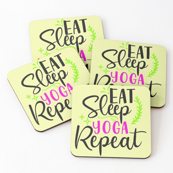 Item preview, Eat, Sleep, Yoga, Repeat designed and sold by SergeantSwagger.