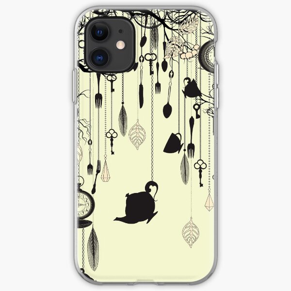 Tea party theme iPhone Soft Case