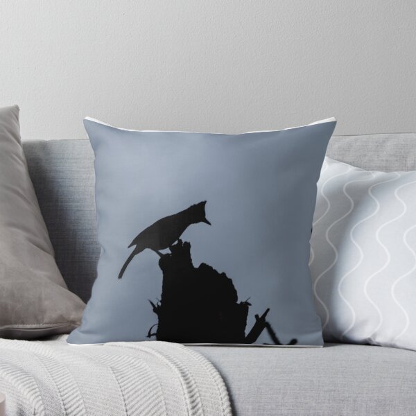 Item preview, Silhouette Of Perched Steller's Jay designed and sold by NewEndeavors.