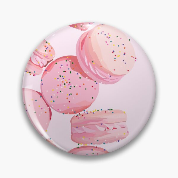 Artikelvorschau, ROSA MACAROONS MIT REGENBOGENSPRITZERN entworfen und verkauft von julesanderson.
