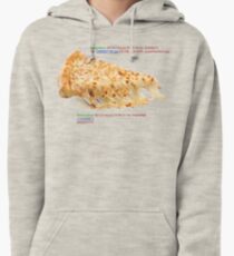 cheese pizza Pullover Hoodie