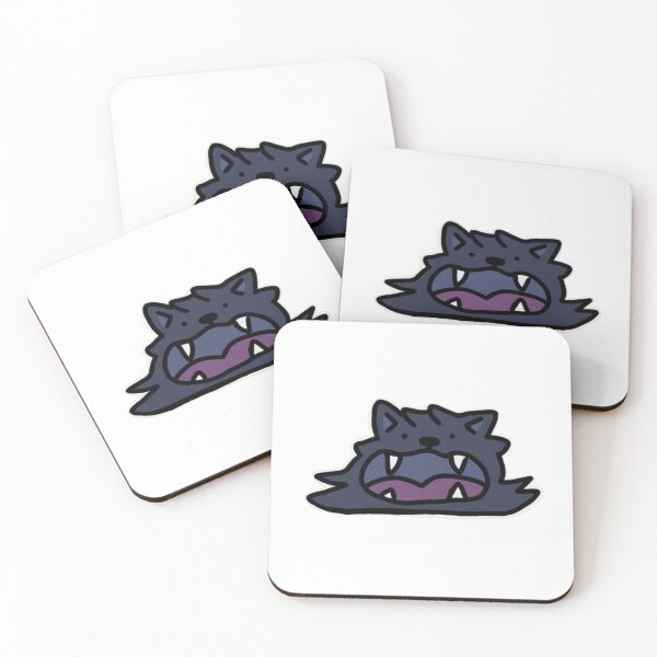 Item preview, black blob fish cat designed and sold by frogandduck.
